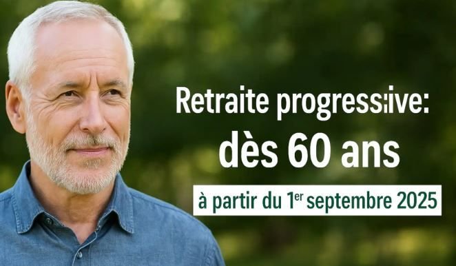 Retraite progressive dès 60 ans : tout ce qu’il faut savoir