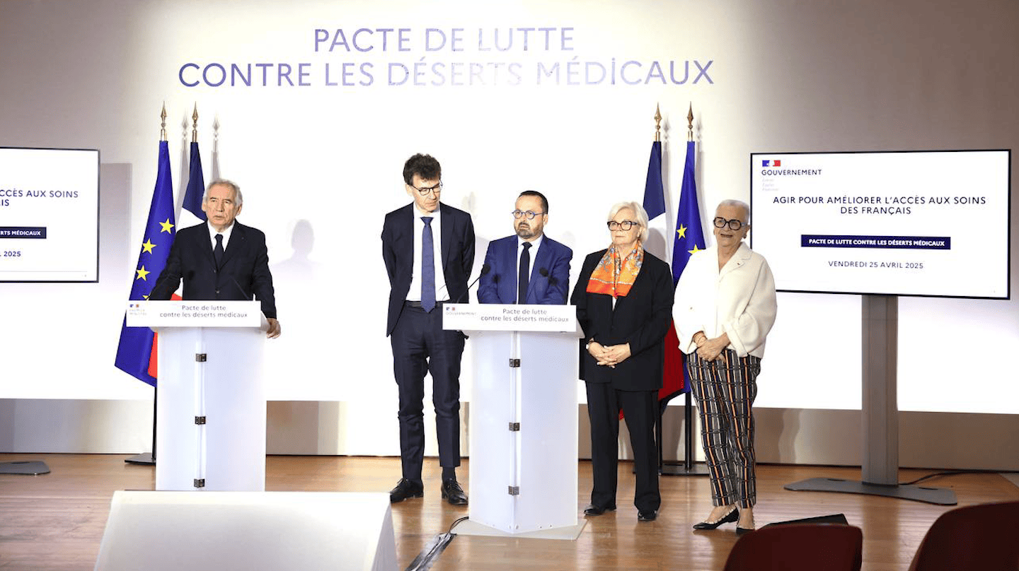 Lutte du gouvernement contre les déserts médicaux en France